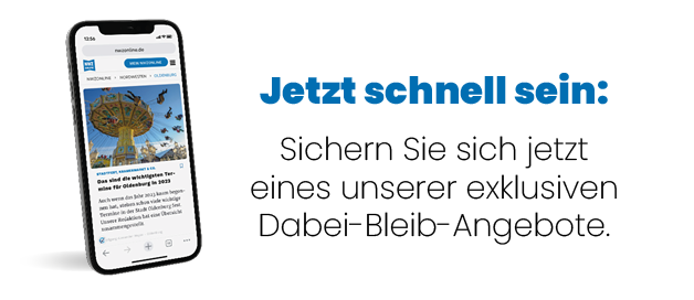 Jetzt verlängern: NWZonline zum Sparpreis weiterlesen!