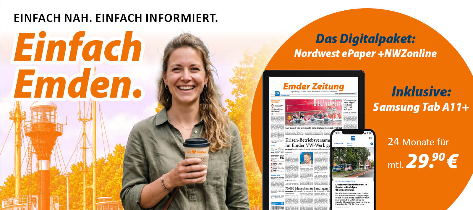 Zum Aktionsangebot der Emder Zeitung