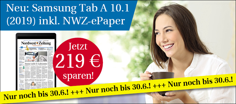 NWZ-ePaper inkl. Galaxy Tab A 10.1 (2019)
