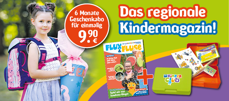 Flux&Fluse - Das Magazin im 6 Monate Geschenkabo