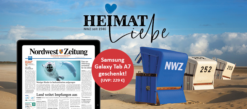 NWZ-ePaper inkl. Samsung Galaxy Tab A7