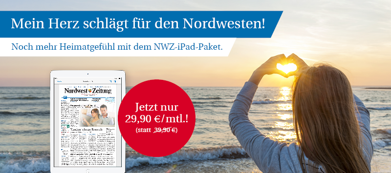 Valentinsangebot: NWZ-ePaper inkl. iPad (2019)