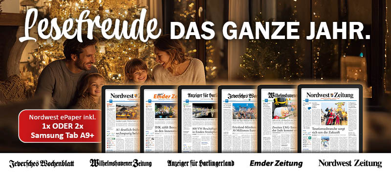 Weihnachtsdeal der Emder Zeitung sichern!